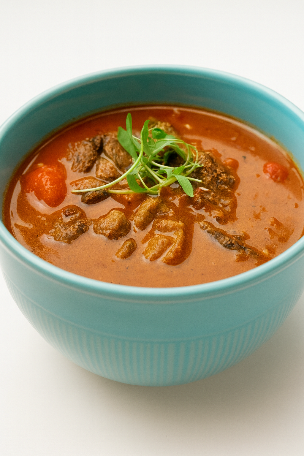 Vegetarian Soy Steak Vegetable Chili (FB)