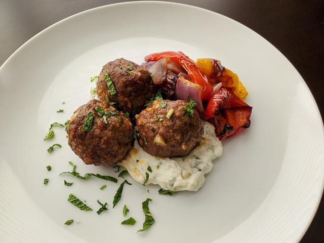 Beef Kofta with Grilled Vegetables (IF)
