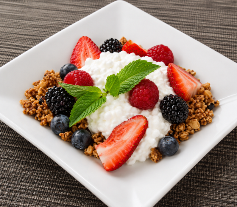 Cottage Cheese Parfait