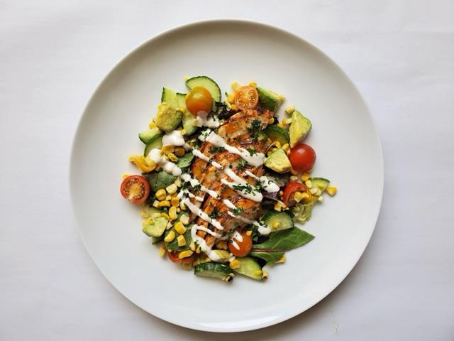 Nashville Hot Chicken Salad (FF)
