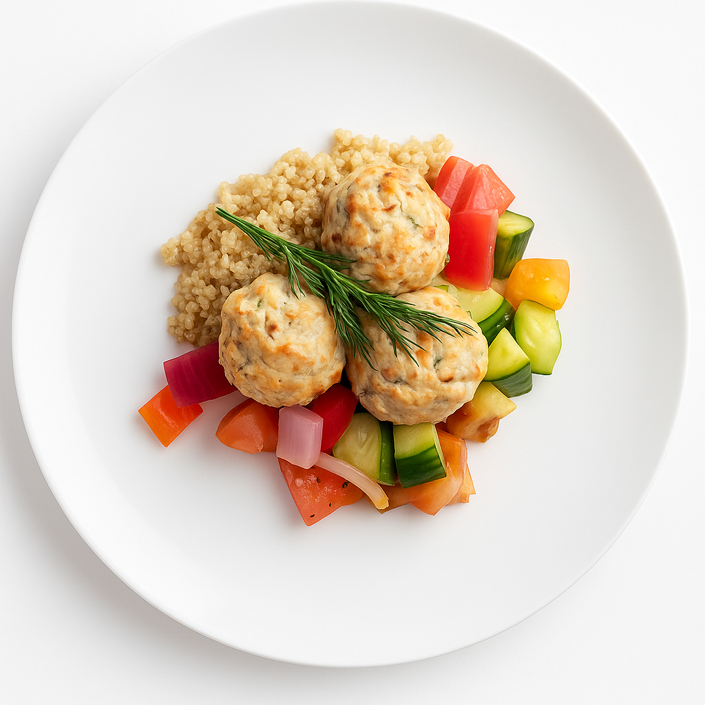 Chicken and Feta Meatballs (FD)