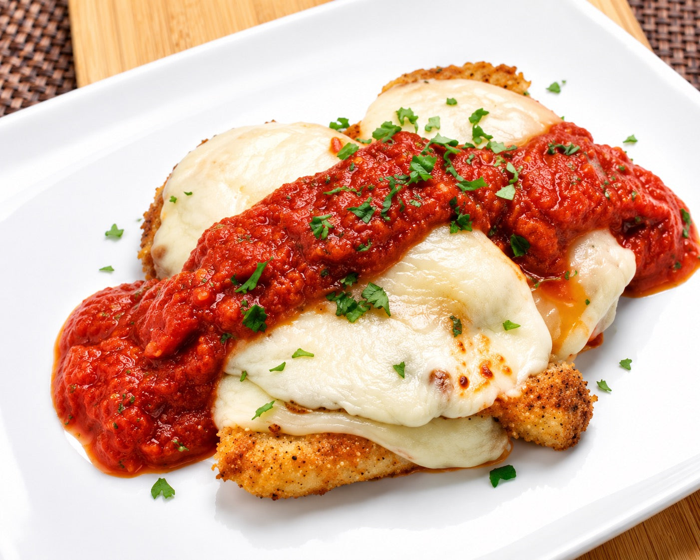 Italian Chicken Parmesan with Arrabiata Sauce (FD)