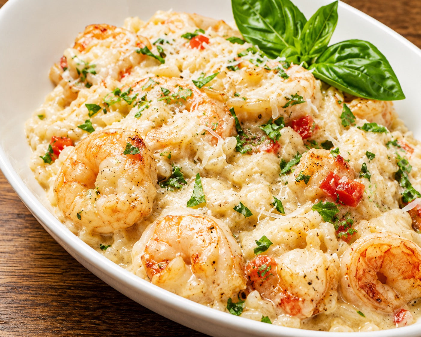 Shrimp and Asparagus Risotto (FD)