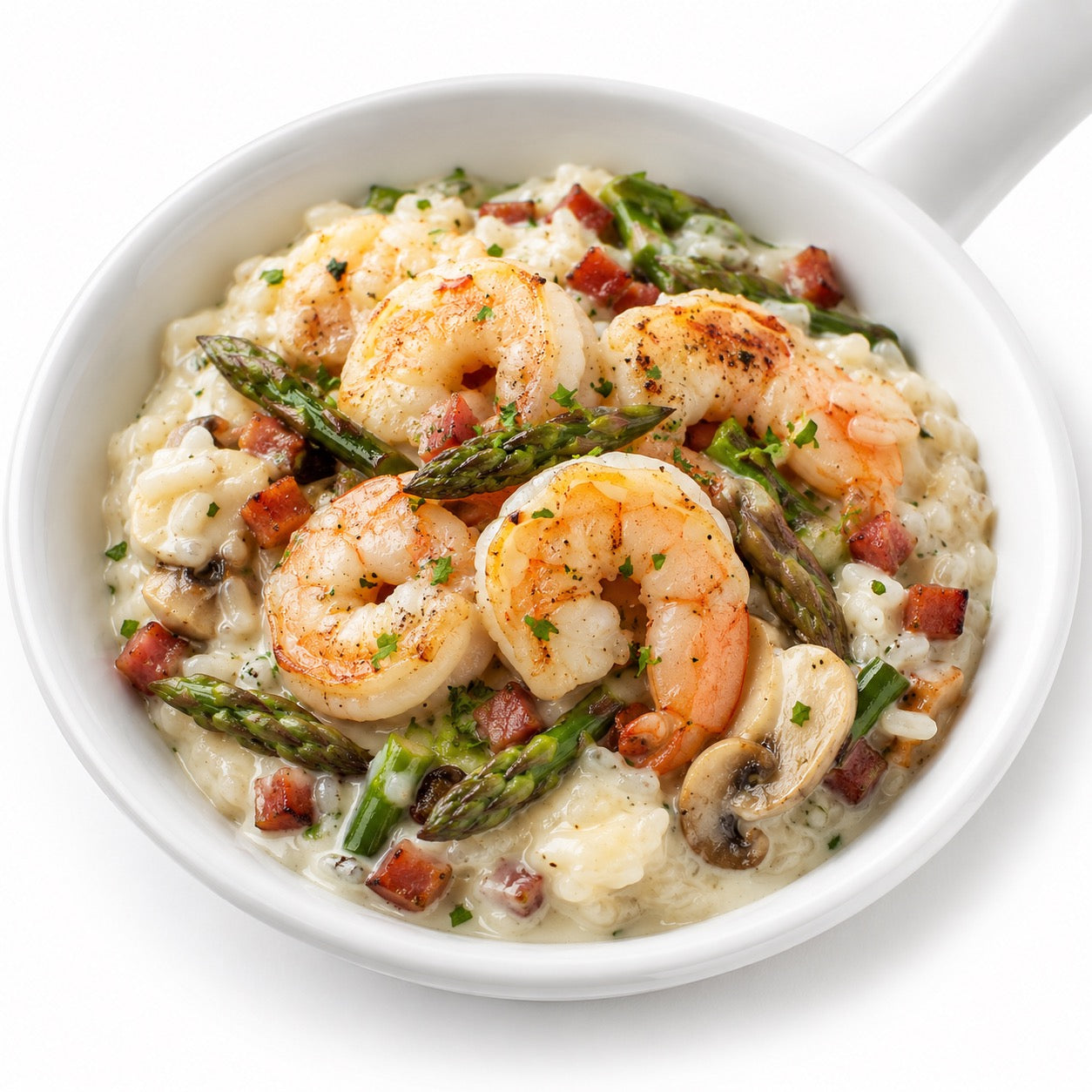 Shrimp and Cauliflower Grits (IF)