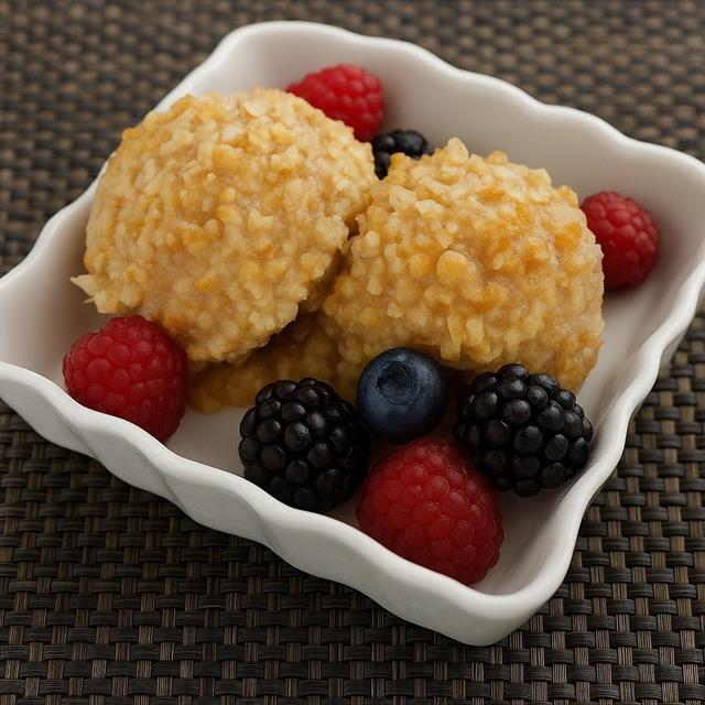 Irish Oatmeal with Cinnamon Butter