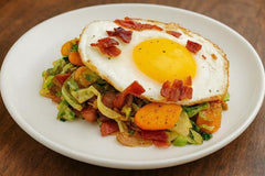 Butternut and Brussel Hash