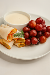Roasted Turkey with Chipotle Ranch and Grapes