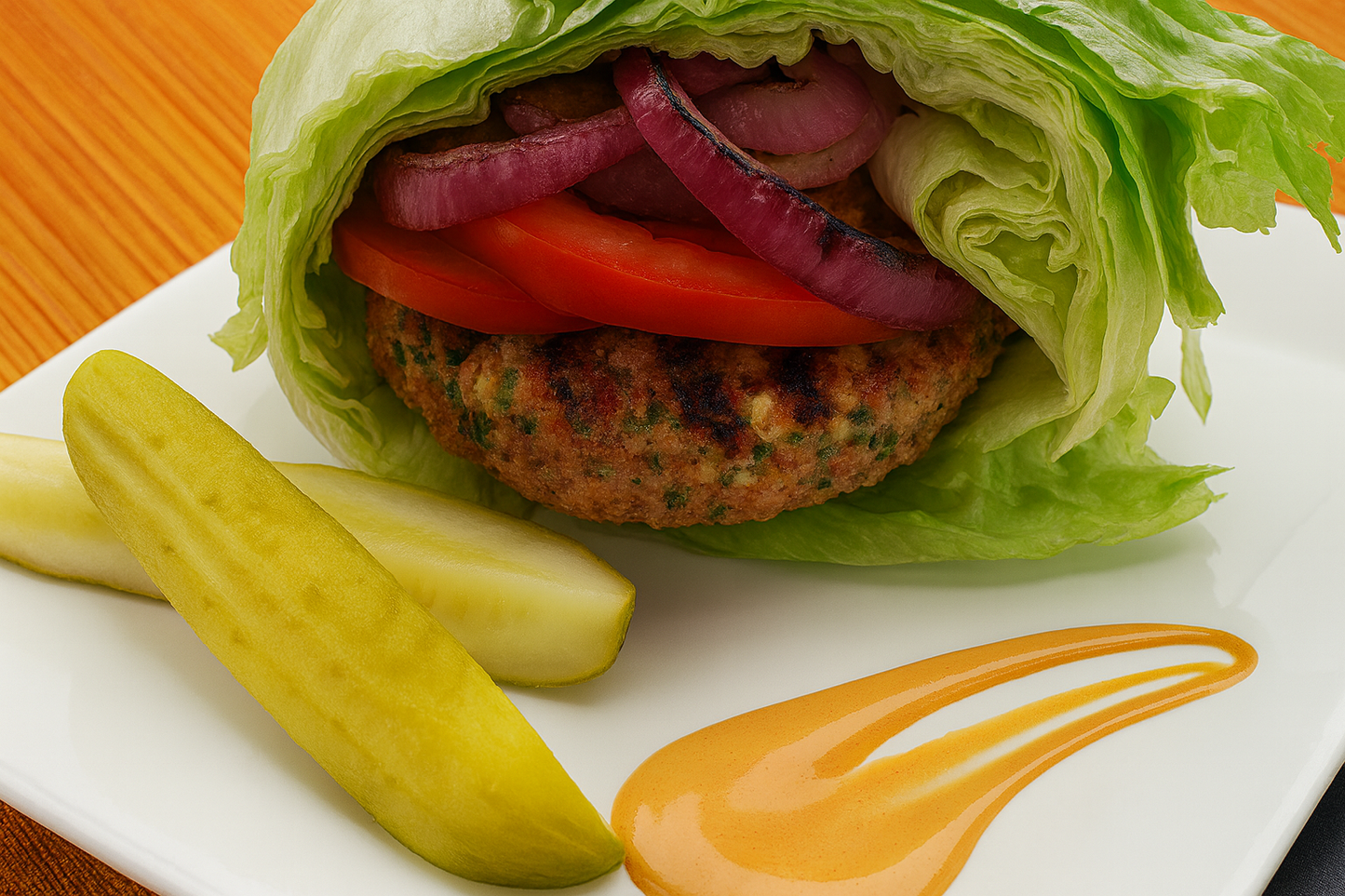 Grilled Gouda Turkey Burger (FF)
