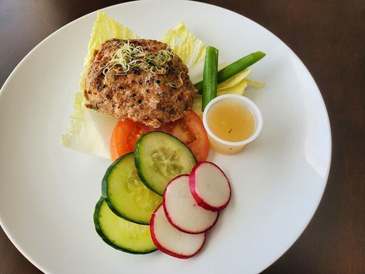 Asian Spiced Turkey Burger