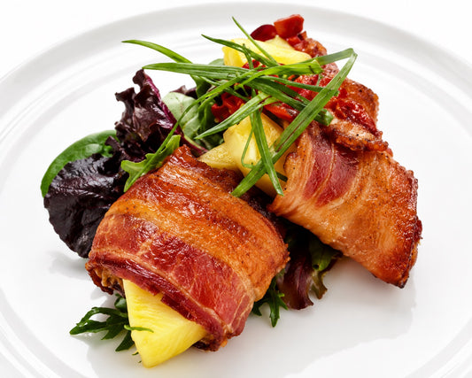 Bacon Wrapped Grilled Pineapple