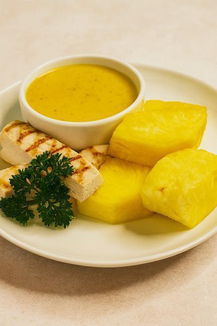 Chicken Chipotle Mustard Pineapple Snack
