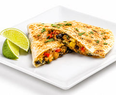 Chicken and Cheese Quesadilla with Salsa