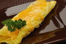 Cheddar and Sausage Omelet