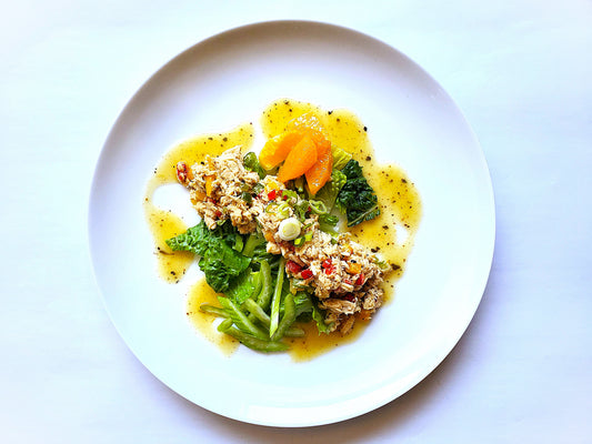 Asian Tuna Salad with Sweet Vinaigrette (FB)
