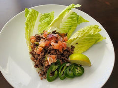 Grass Fed Beef Lettuce Wraps