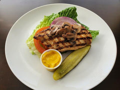 Grilled Chicken and Garlic Mushrooms (FB)