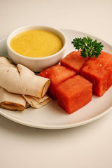 Honey Turkey & Chipotle Mustard with Watermelon