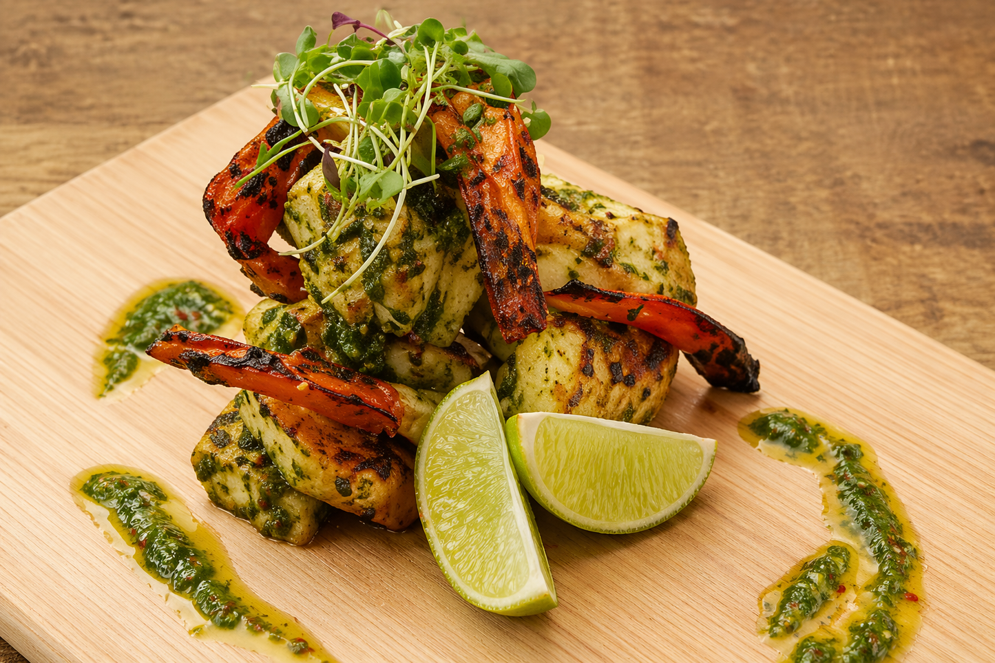 Vegetarian Spicy Chimichurri Tofu (FBV)