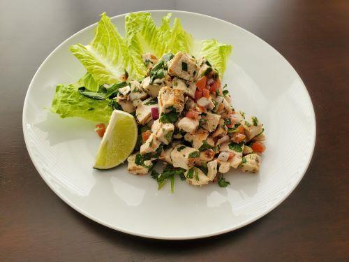 Mediterranean Chicken Lettuce Cups