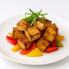 Vegetarian Kung Pao Soy Chicken Bowl