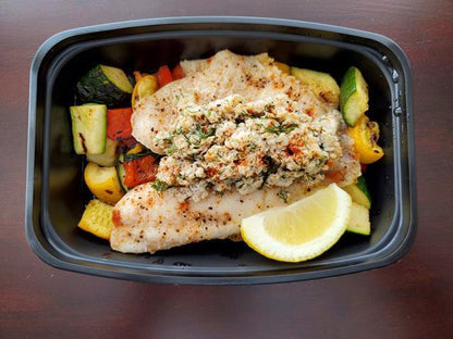 Tilapia with Crab Stuffing