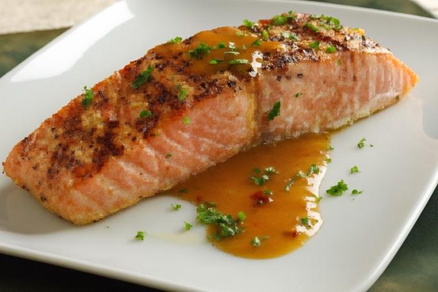 Ponzu Grilled Salmon (IF)