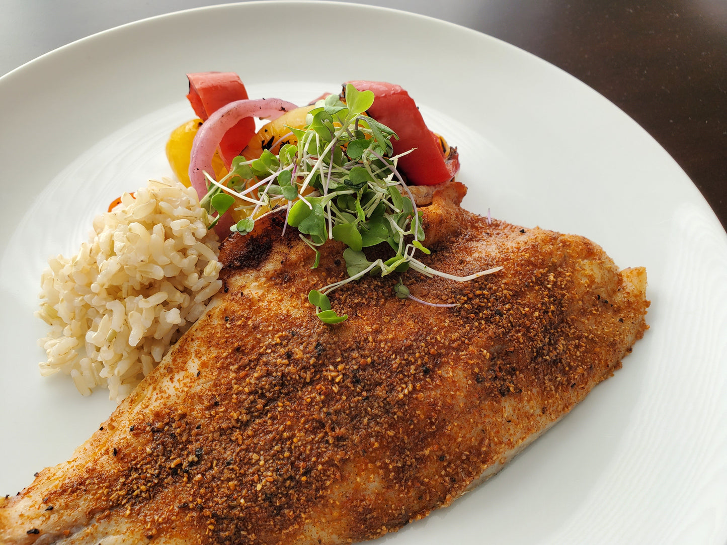 Blackened Sea Bass (FF)