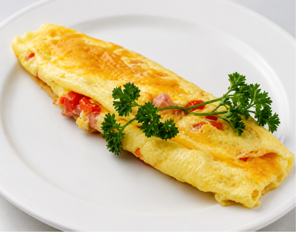 Tomato and Cheese Omelet