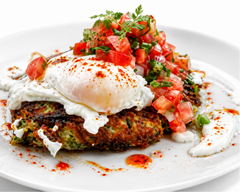 Zucchini Latke Breakfast