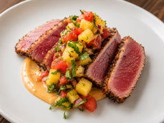 Blackened Tuna with Pineapple Salsa (SIG)