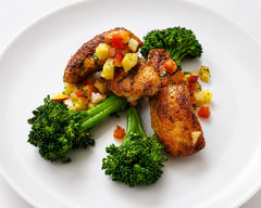Cilantro Lime Chicken with Peach Salsa (SIG)