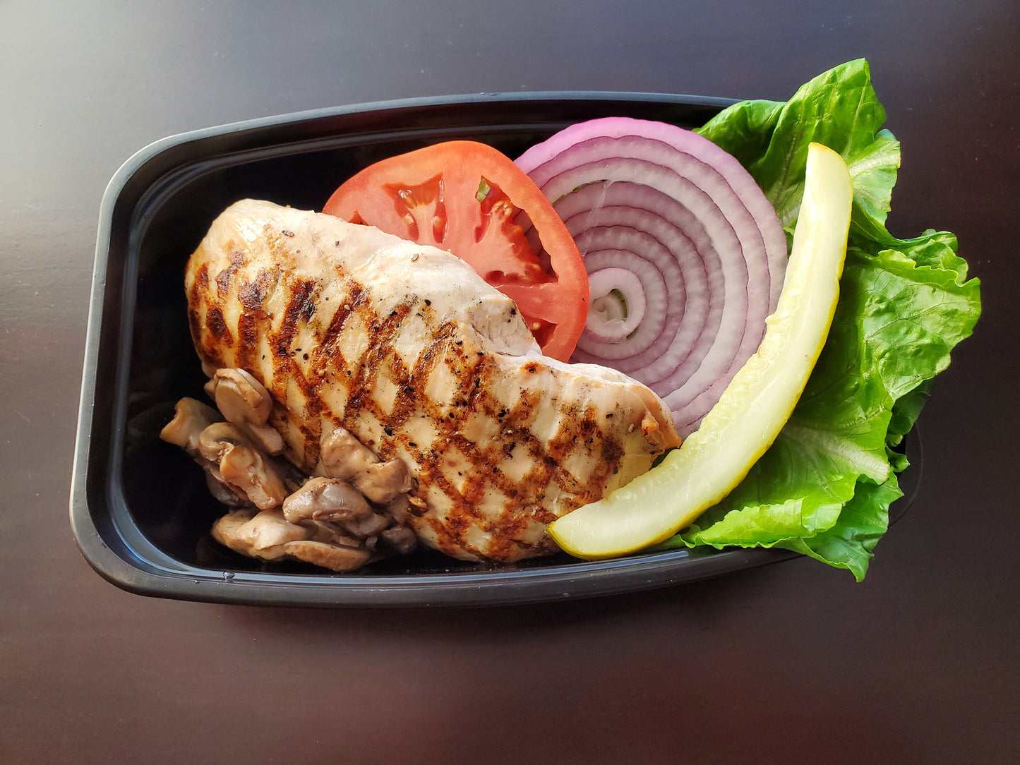 Grilled Chicken & Garlic Mushroom (FB)