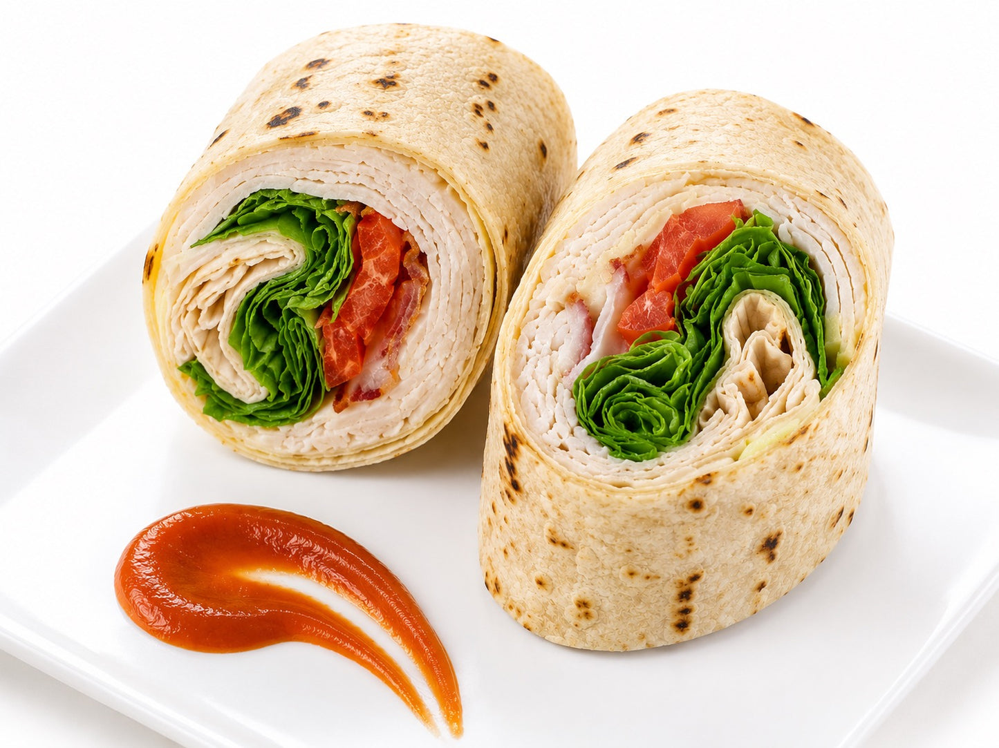 Honey Bourbon Chicken Wrap (SIG)