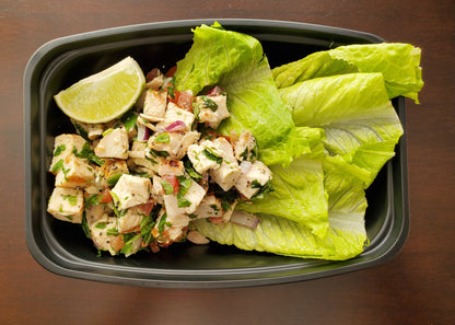 Mediterranean Chicken Lettuce Cups (FB)